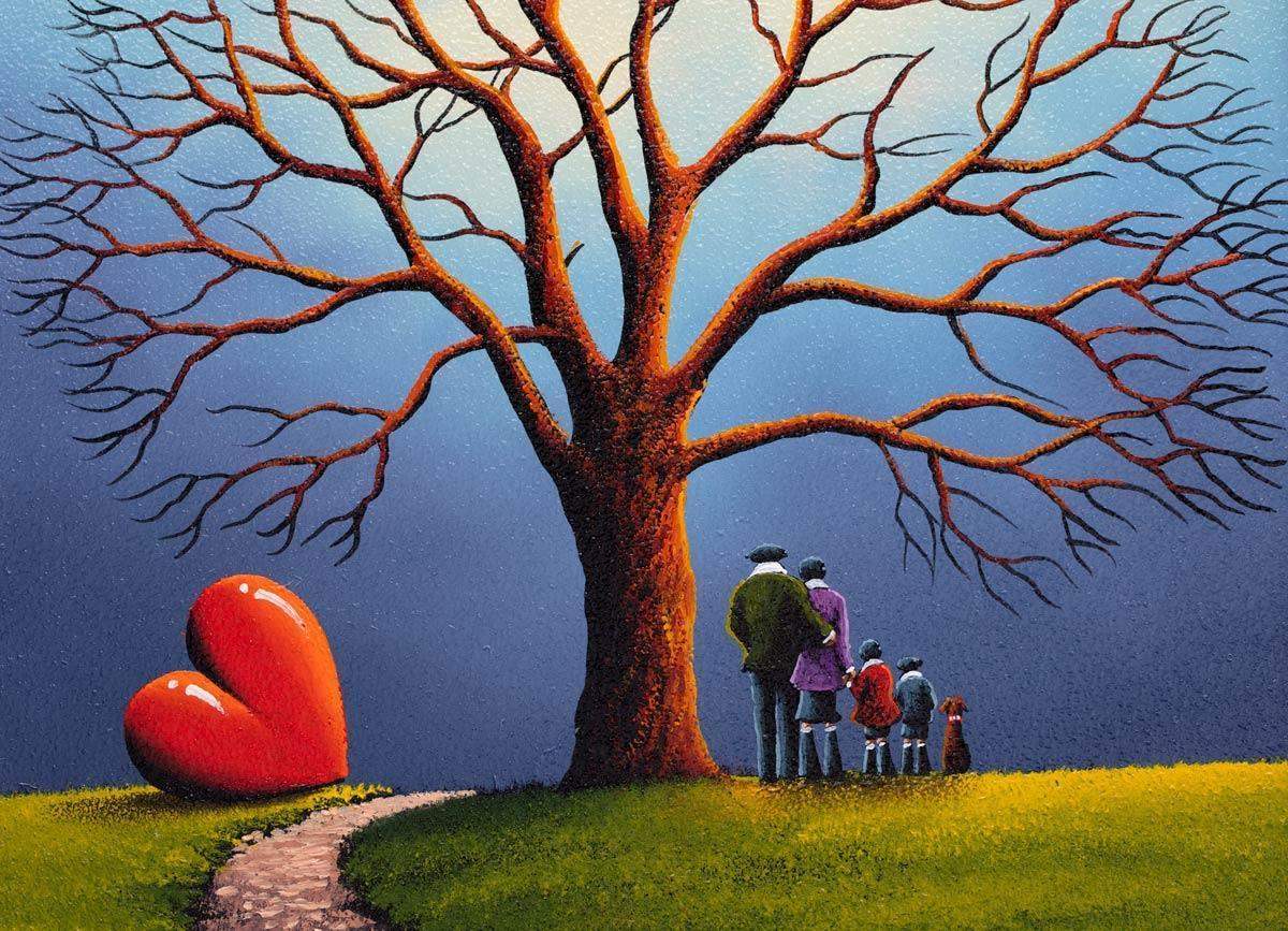 Our Favourite Place - Original by artist David Renshaw - Wyecliffe Galleries