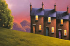Just the Four of Us - Original - SOLD by artist David Renshaw - Wyecliffe Galleries