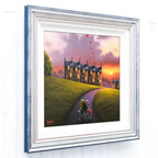 Just the Four of Us - Original - SOLD by artist David Renshaw - Wyecliffe Galleries