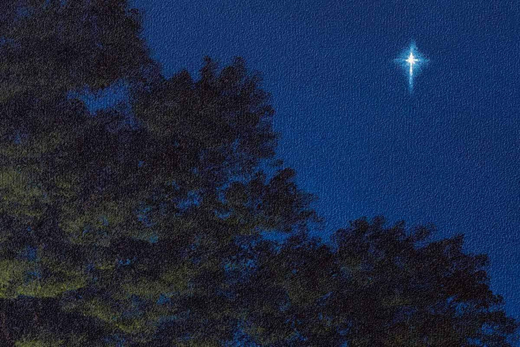 Our First Kiss - Original - SOLD by artist David Renshaw - Wyecliffe Galleries