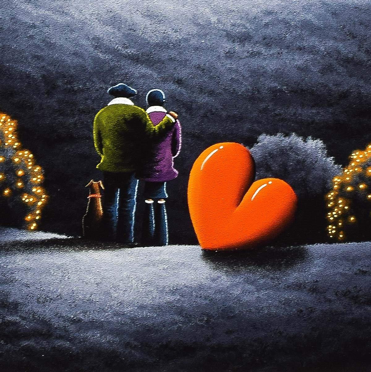 Our Forever Place - Original - SOLD by artist David Renshaw - Wyecliffe Galleries