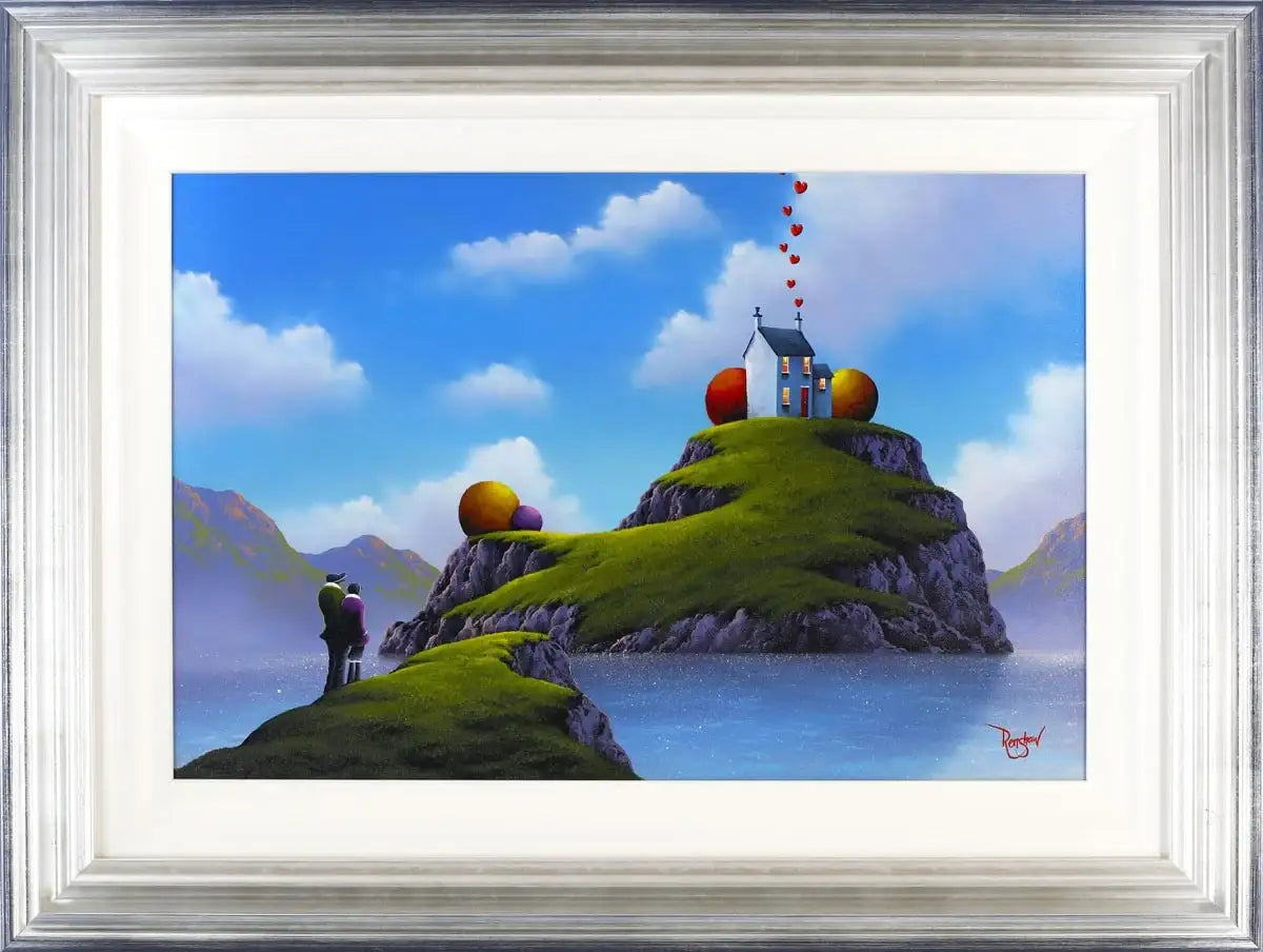 Our Happy Home - SOLD by artist David Renshaw - Wyecliffe Galleries