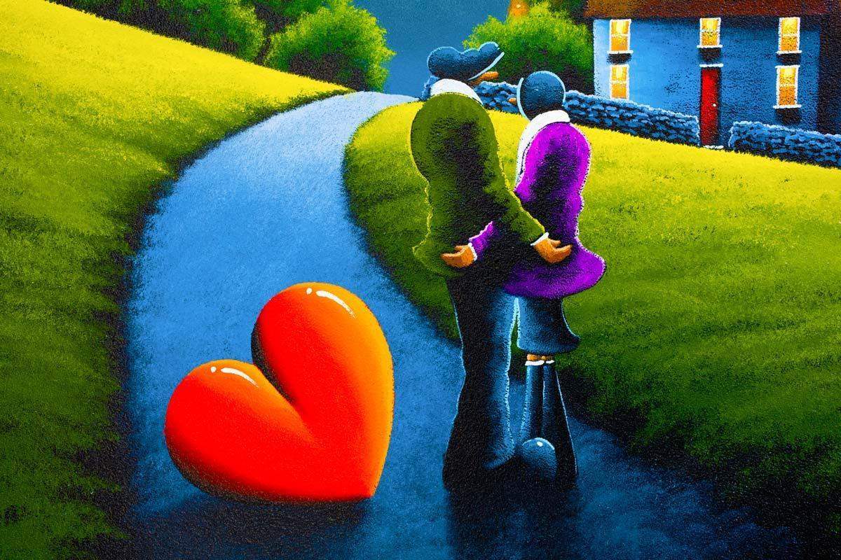Our Haven - Original - SOLD by artist David Renshaw - Wyecliffe Galleries