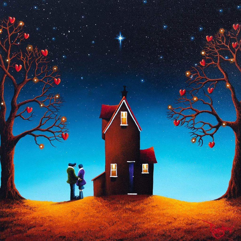 Our Home - Original - SOLD by artist David Renshaw - Wyecliffe Galleries