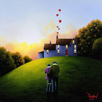 Our Home, Together - Original - SOLD by artist David Renshaw - Wyecliffe Galleries