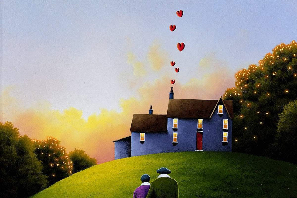Our Home, Together - Original - SOLD by artist David Renshaw - Wyecliffe Galleries