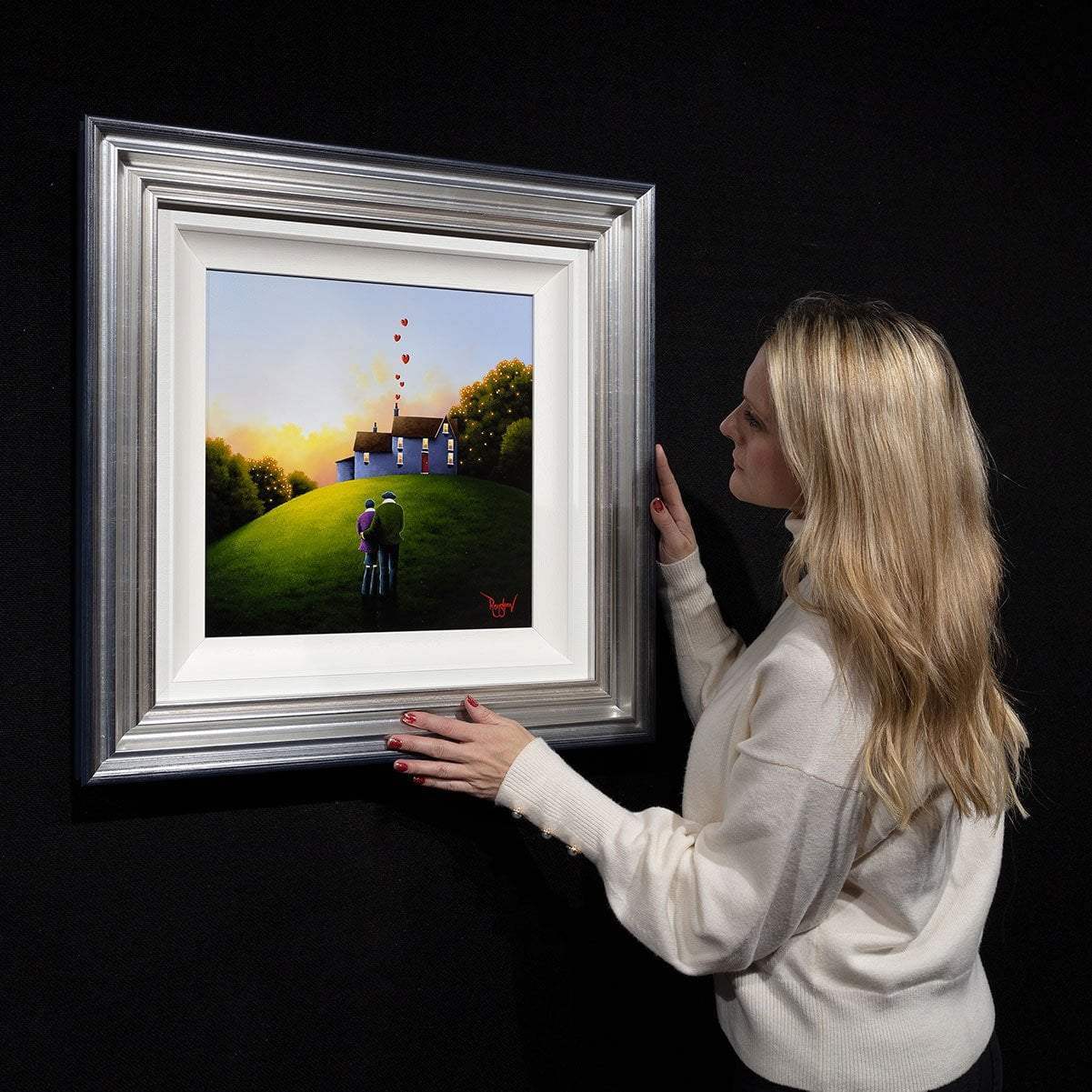 Our Home, Together - Original - SOLD by artist David Renshaw - Wyecliffe Galleries