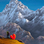 Our Horizons - Original - SOLD by artist David Renshaw - Wyecliffe Galleries