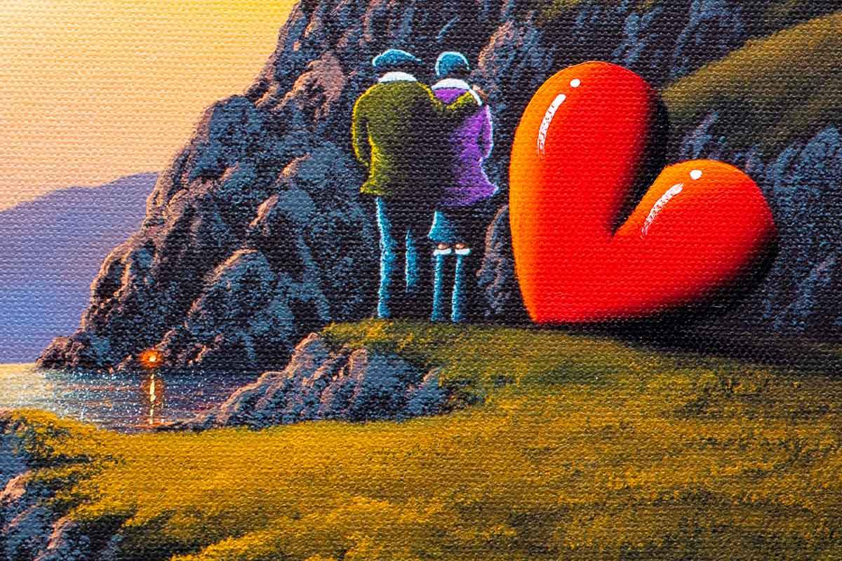 Our Love At World's End - Boutique Edition by artist David Renshaw - Wyecliffe Galleries