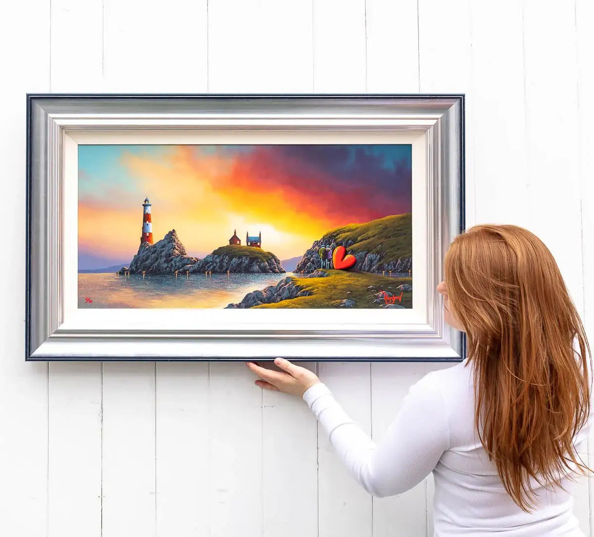 Our Love At World's End - Boutique Edition by artist David Renshaw - Wyecliffe Galleries