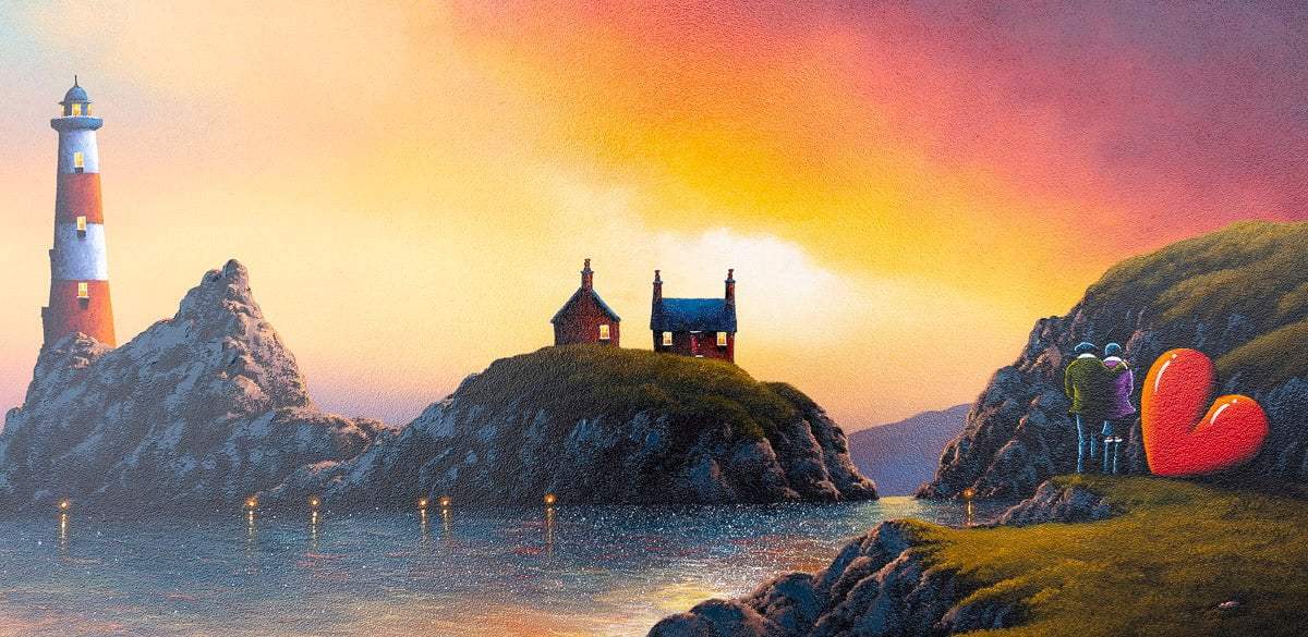 Our Love At World's End - Boutique Edition by artist David Renshaw - Wyecliffe Galleries