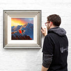 Our Love Can Move Mountains - Original - SOLD by artist David Renshaw - Wyecliffe Galleries