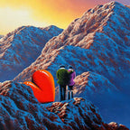 Our Love Can Move Mountains - Original - SOLD by artist David Renshaw - Wyecliffe Galleries