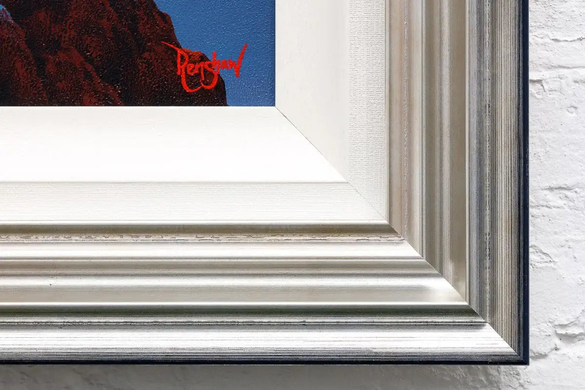 Our Love Can Move Mountains - Original - SOLD by artist David Renshaw - Wyecliffe Galleries