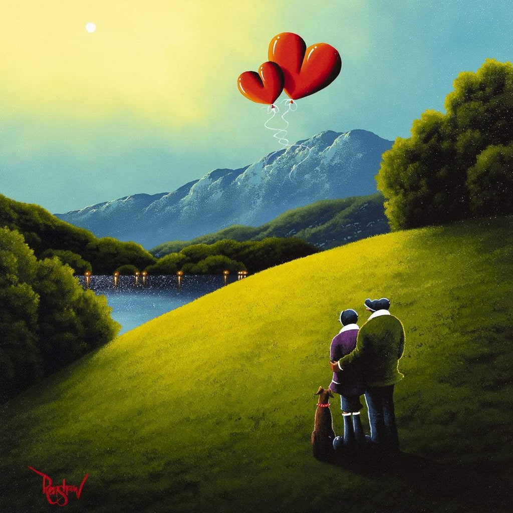 Our Love Entwined - Original - SOLD by artist David Renshaw - Wyecliffe Galleries