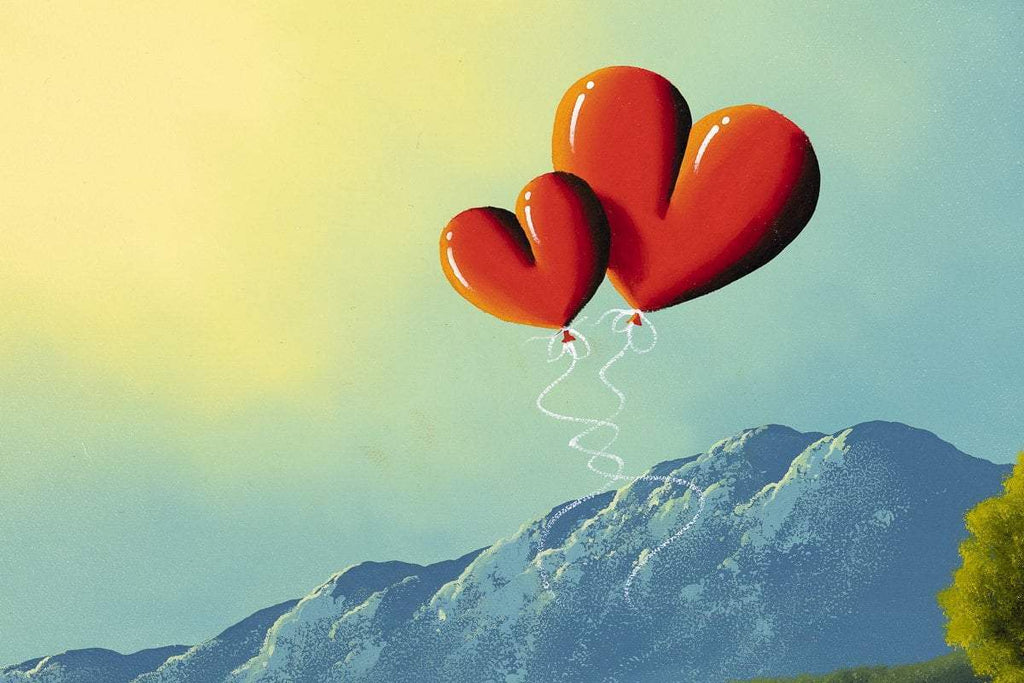 Our Love Entwined - Original - SOLD by artist David Renshaw - Wyecliffe Galleries