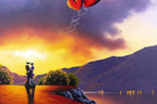 Our Love Flies High - Original - SOLD by artist David Renshaw - Wyecliffe Galleries