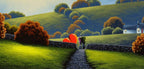 Our Love Grows Strong - Original - SOLD by artist David Renshaw - Wyecliffe Galleries