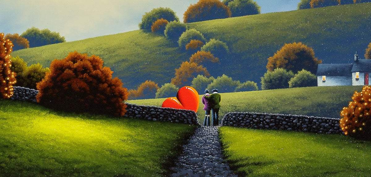 Our Love Grows Strong - Original - SOLD by artist David Renshaw - Wyecliffe Galleries