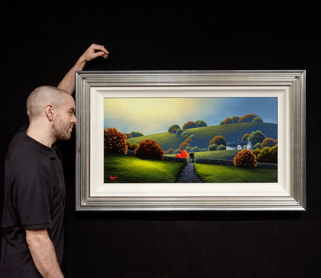 Our Love Grows Strong - Original - SOLD by artist David Renshaw - Wyecliffe Galleries