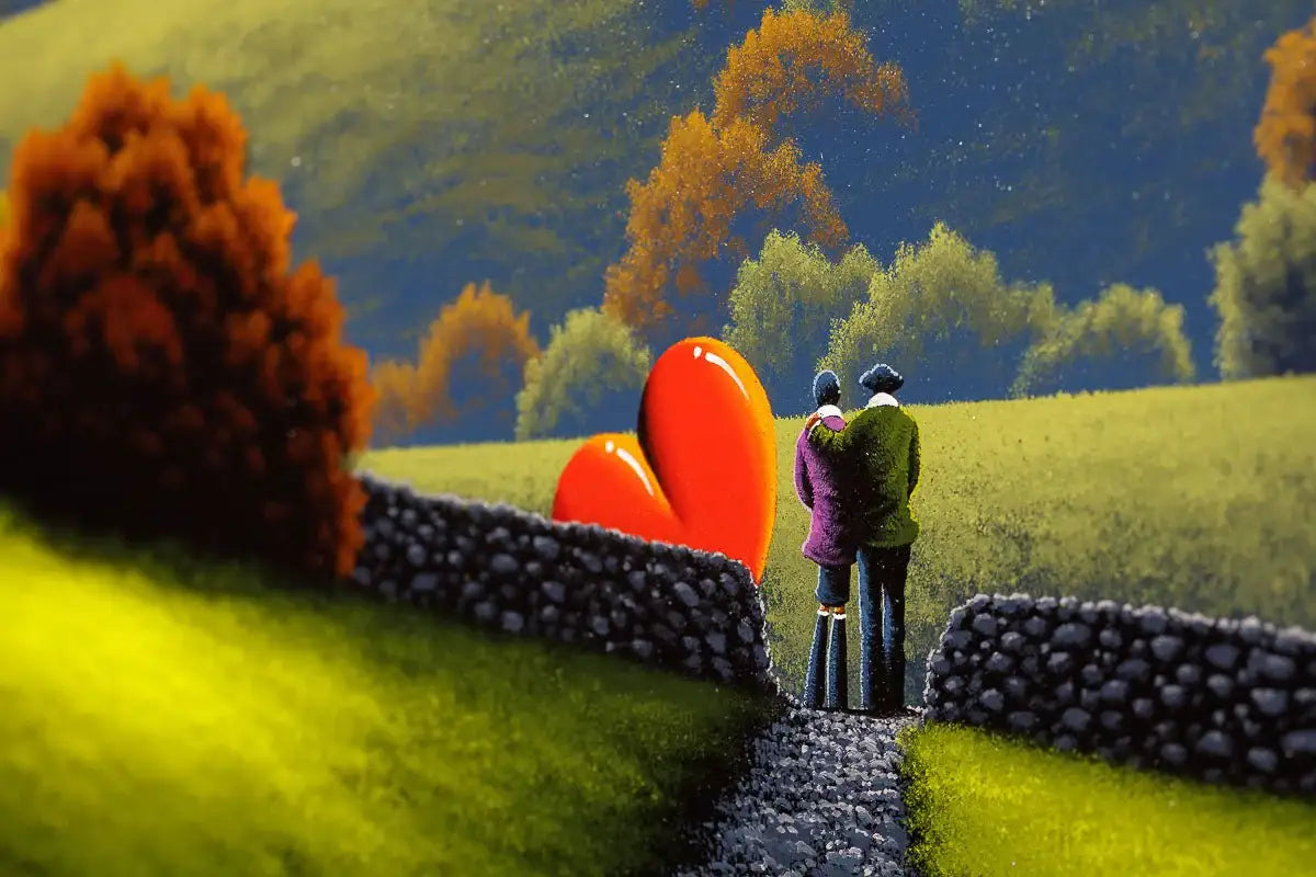 Our Love Grows Strong - Original - SOLD by artist David Renshaw - Wyecliffe Galleries