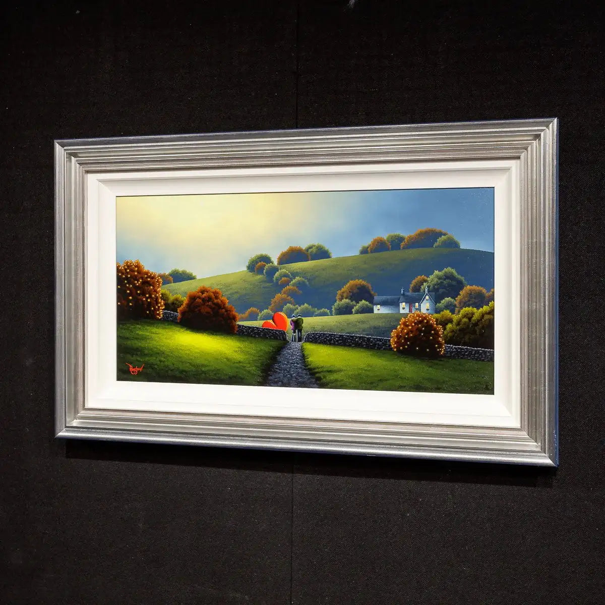 Our Love Grows Strong - Original - SOLD by artist David Renshaw - Wyecliffe Galleries
