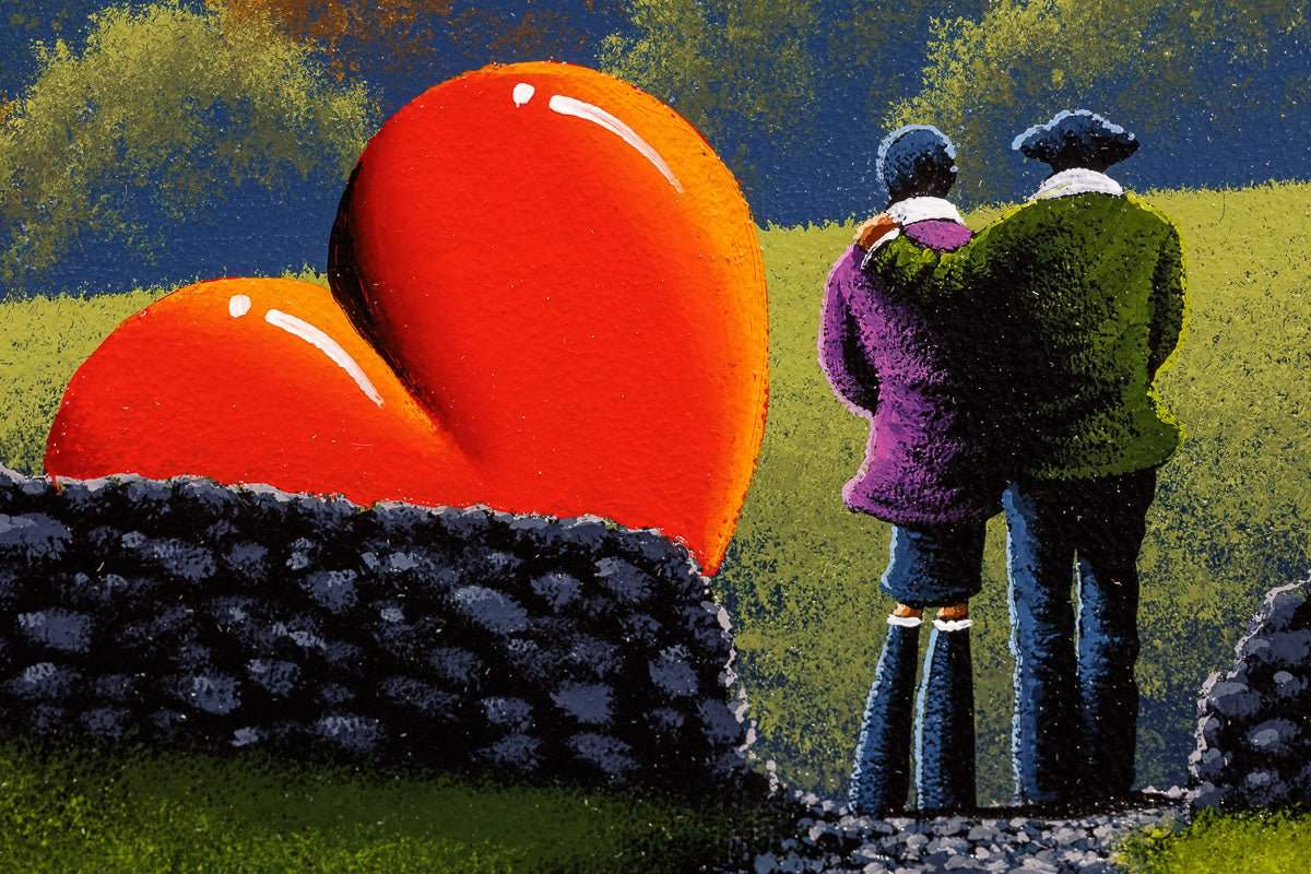 Our Love Grows Strong - Original - SOLD by artist David Renshaw - Wyecliffe Galleries