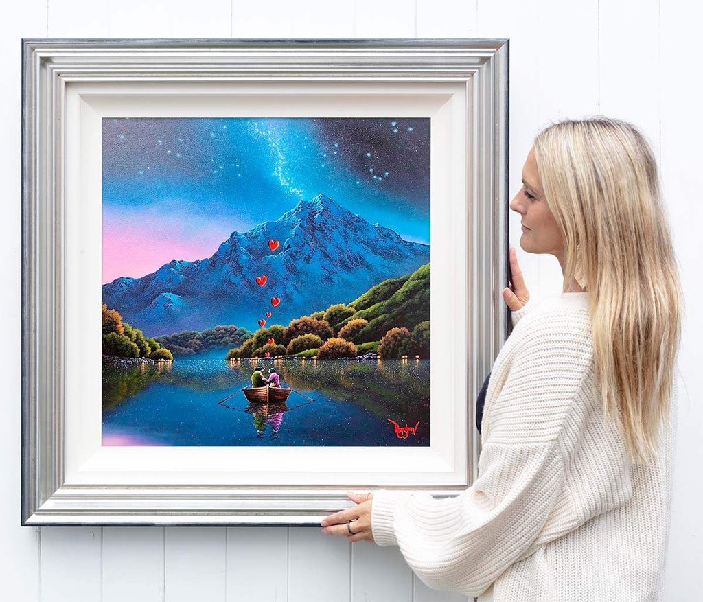 Our Love is Eternal - Original - SOLD by artist David Renshaw - Wyecliffe Galleries
