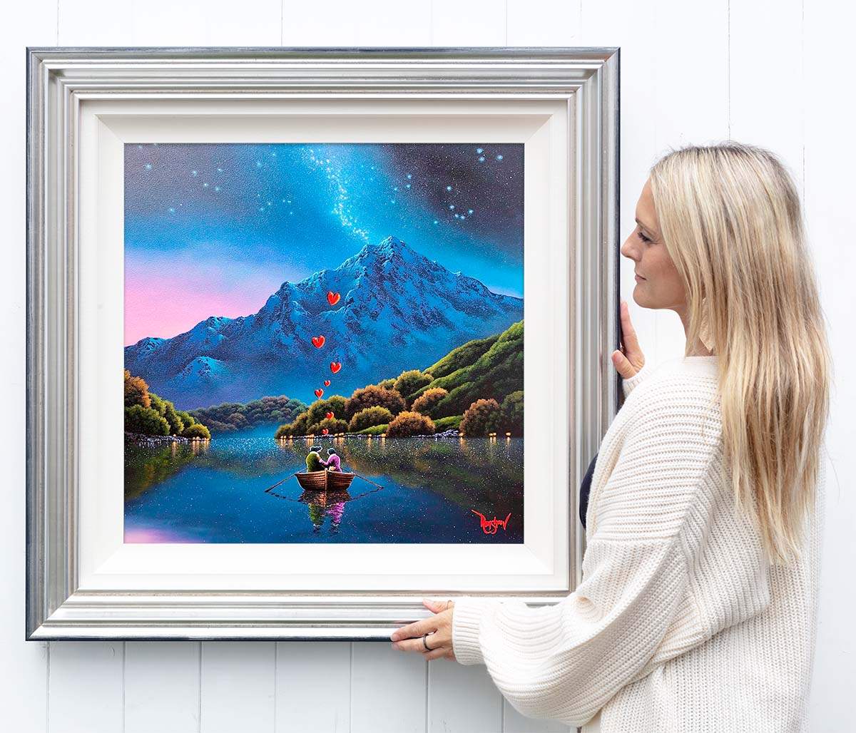 Our Love is Eternal - Original - SOLD by artist David Renshaw - Wyecliffe Galleries