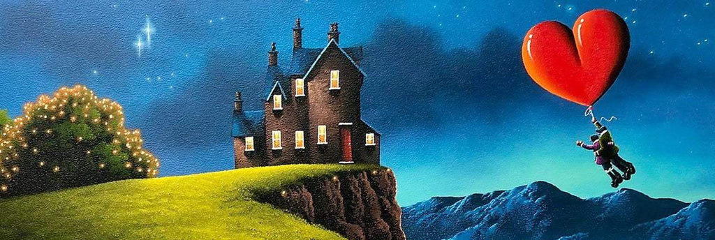 Our Love is Limitless - Original - SOLD by artist David Renshaw - Wyecliffe Galleries