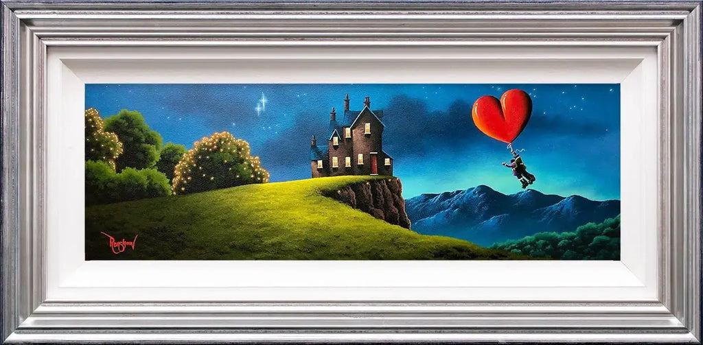 Our Love is Limitless - Original - SOLD by artist David Renshaw - Wyecliffe Galleries