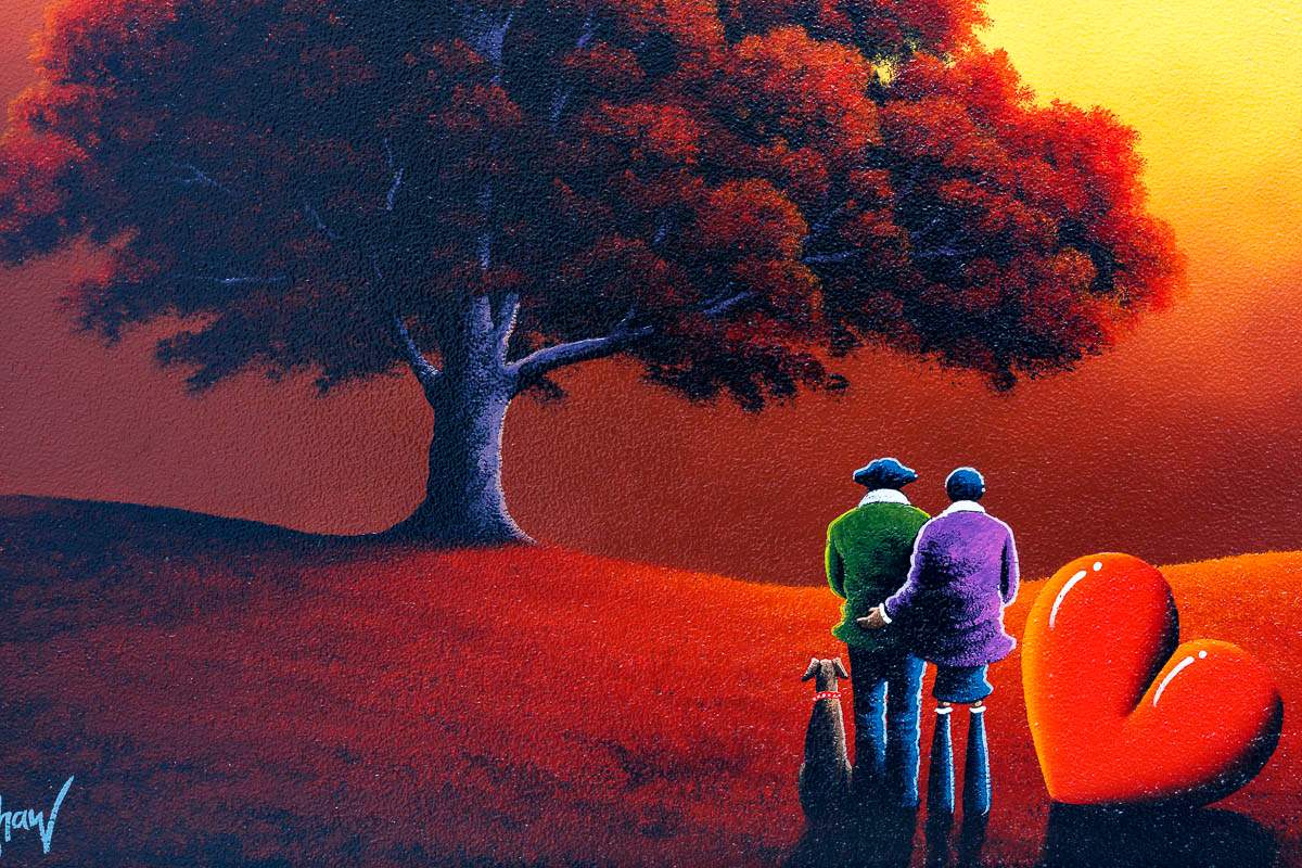 Our Love Keeps Growing - Original - SOLD by artist David Renshaw - Wyecliffe Galleries