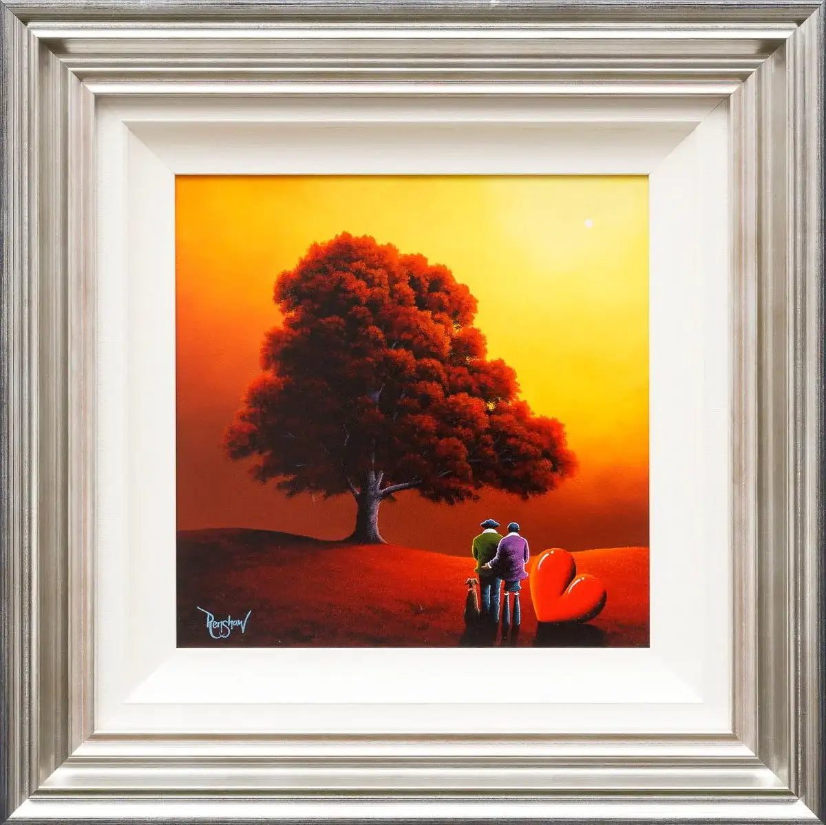 Our Love Keeps Growing - Original - SOLD by artist David Renshaw - Wyecliffe Galleries