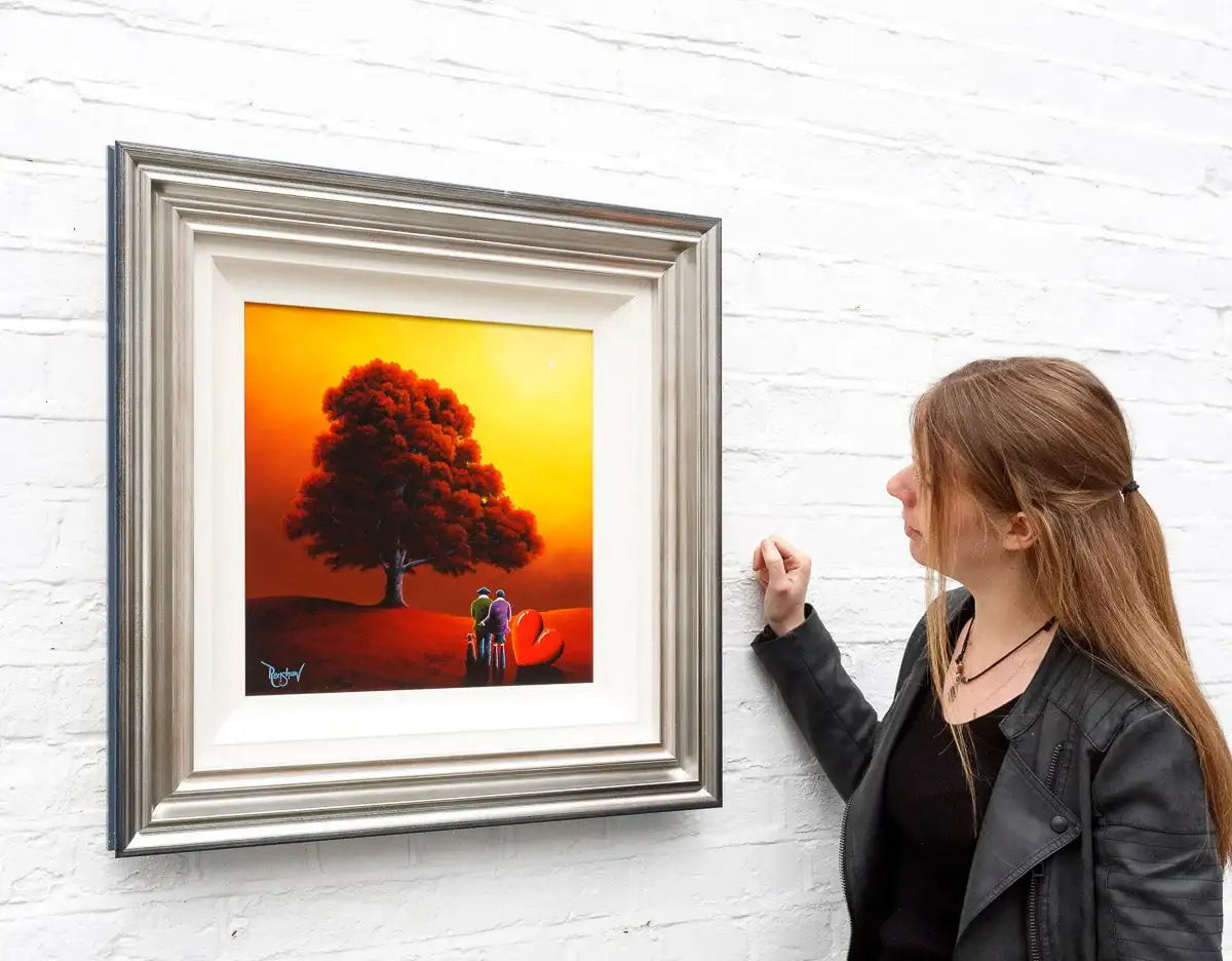 Our Love Keeps Growing - Original - SOLD by artist David Renshaw - Wyecliffe Galleries