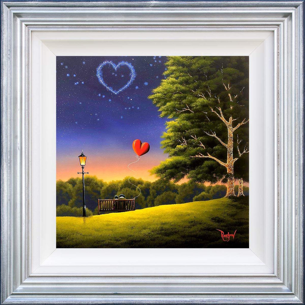 Our Love Lives Forever - Original - SOLD by artist David Renshaw - Wyecliffe Galleries