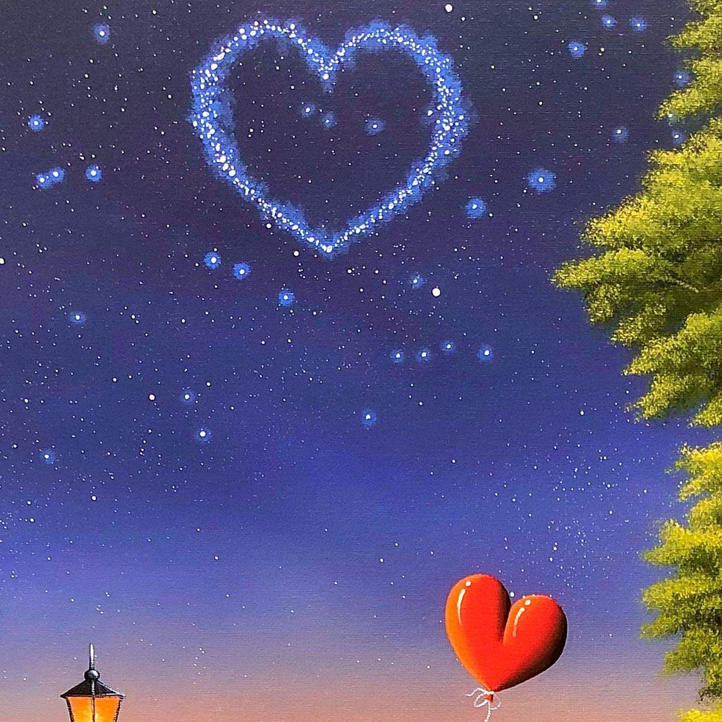 Our Love Lives Forever - Original - SOLD by artist David Renshaw - Wyecliffe Galleries