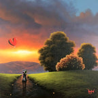 Our Love Lives On Forever - Original - SOLD by artist David Renshaw - Wyecliffe Galleries