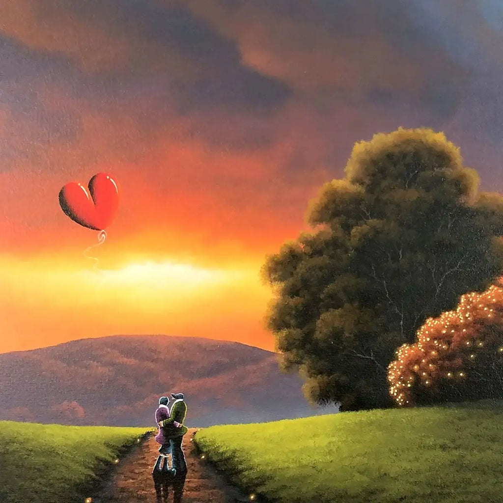 Our Love Lives On Forever - Original - SOLD by artist David Renshaw - Wyecliffe Galleries