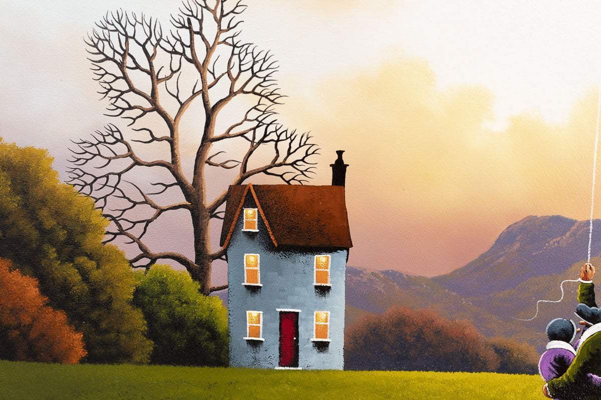 Our Love Takes Us Higher - Original - SOLD by artist David Renshaw - Wyecliffe Galleries