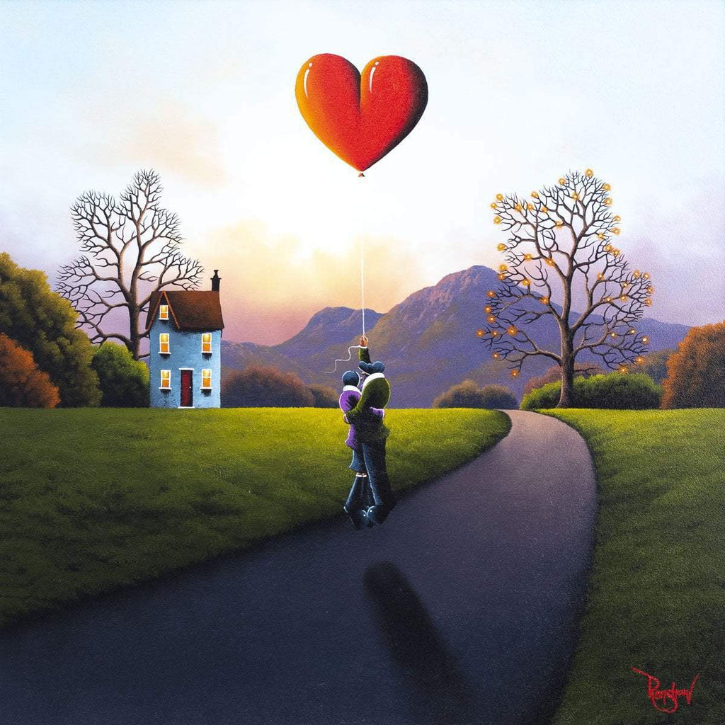 Our Love Takes Us Higher - Original - SOLD by artist David Renshaw - Wyecliffe Galleries