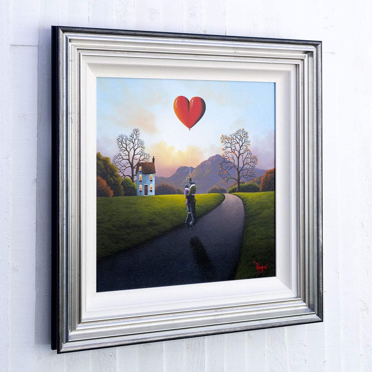 Our Love Takes Us Higher - Original - SOLD by artist David Renshaw - Wyecliffe Galleries