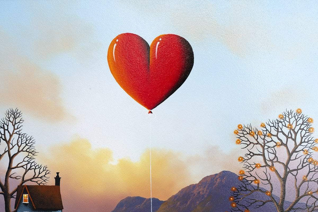 Our Love Takes Us Higher - Original - SOLD by artist David Renshaw - Wyecliffe Galleries