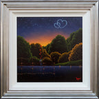 Our Love Written in the Stars - Original - SOLD by artist David Renshaw - Wyecliffe Galleries