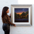 Our Love Written in the Stars - Original - SOLD by artist David Renshaw - Wyecliffe Galleries