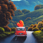 Our Mini Adventure - Original - SOLD by artist David Renshaw - Wyecliffe Galleries