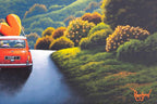 Our Mini Adventure - Original - SOLD by artist David Renshaw - Wyecliffe Galleries