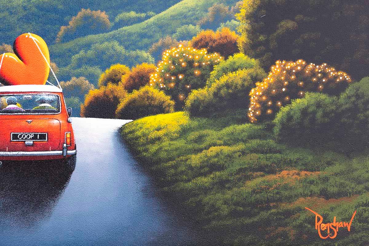 Our Mini Adventure - Original - SOLD by artist David Renshaw - Wyecliffe Galleries