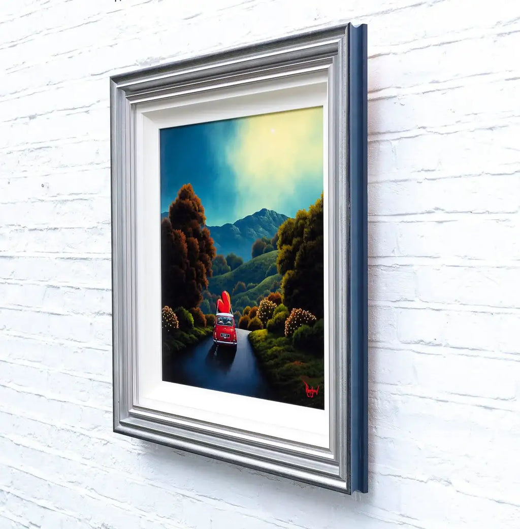 Our Mini Adventure - Original - SOLD by artist David Renshaw - Wyecliffe Galleries