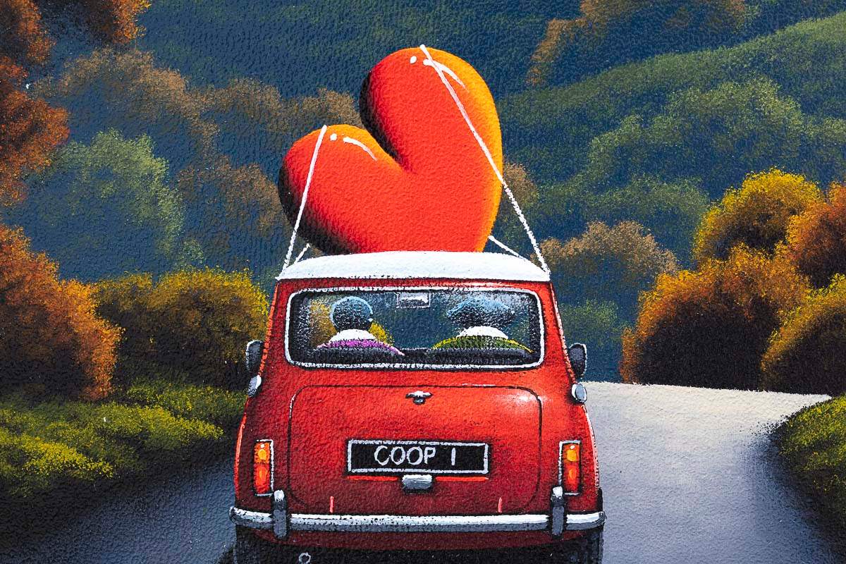 Our Mini Adventure - Original - SOLD by artist David Renshaw - Wyecliffe Galleries