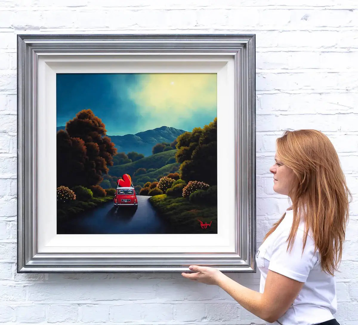Our Mini Adventure - Original - SOLD by artist David Renshaw - Wyecliffe Galleries